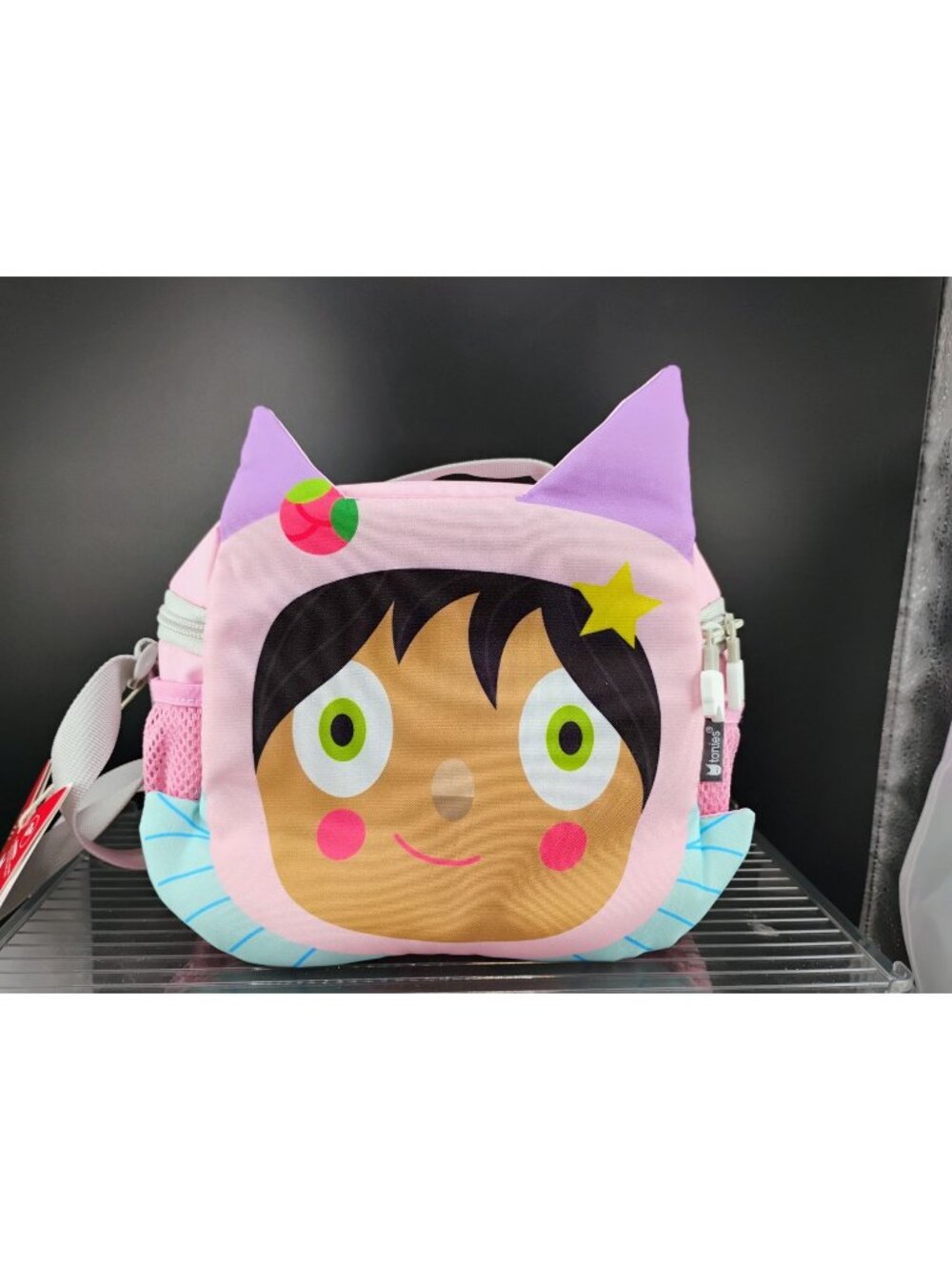 Tonies Kids Backpack Pink Fairy Character Bag With Ears & Pockets